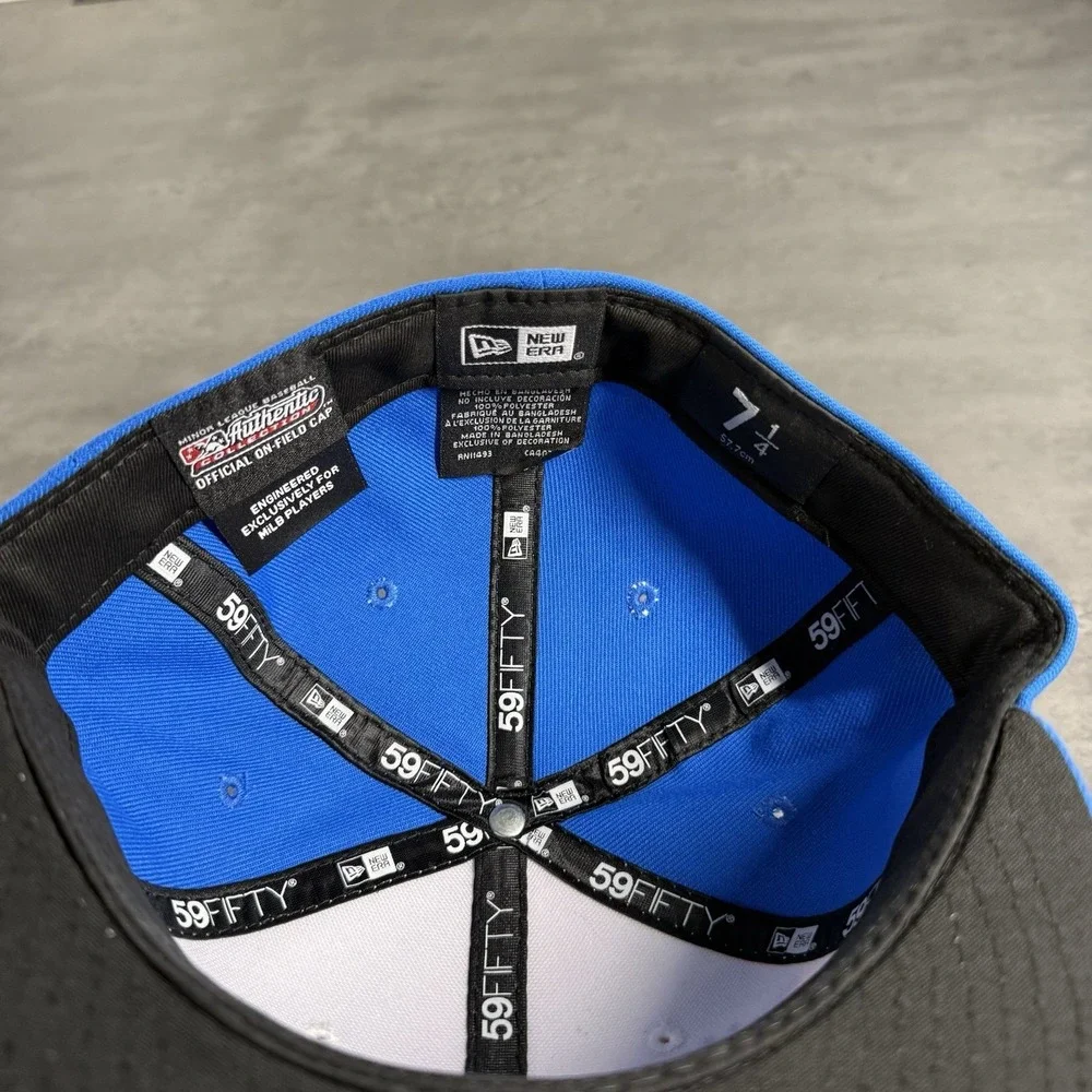 Myrtle Beach Pelicans Hat New Era Cap 7 1/4 Blue White Copa‎ Minor 59Fifty Farm